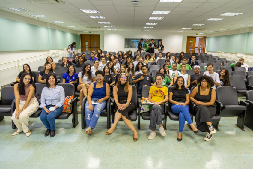 Imagem 1: Primeira turma - Anastácia Vaz. Foto: Arquivo pessoal das autoras