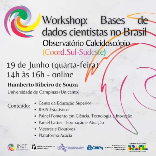 Workshop Bases de dados de cientistas no Brasil.